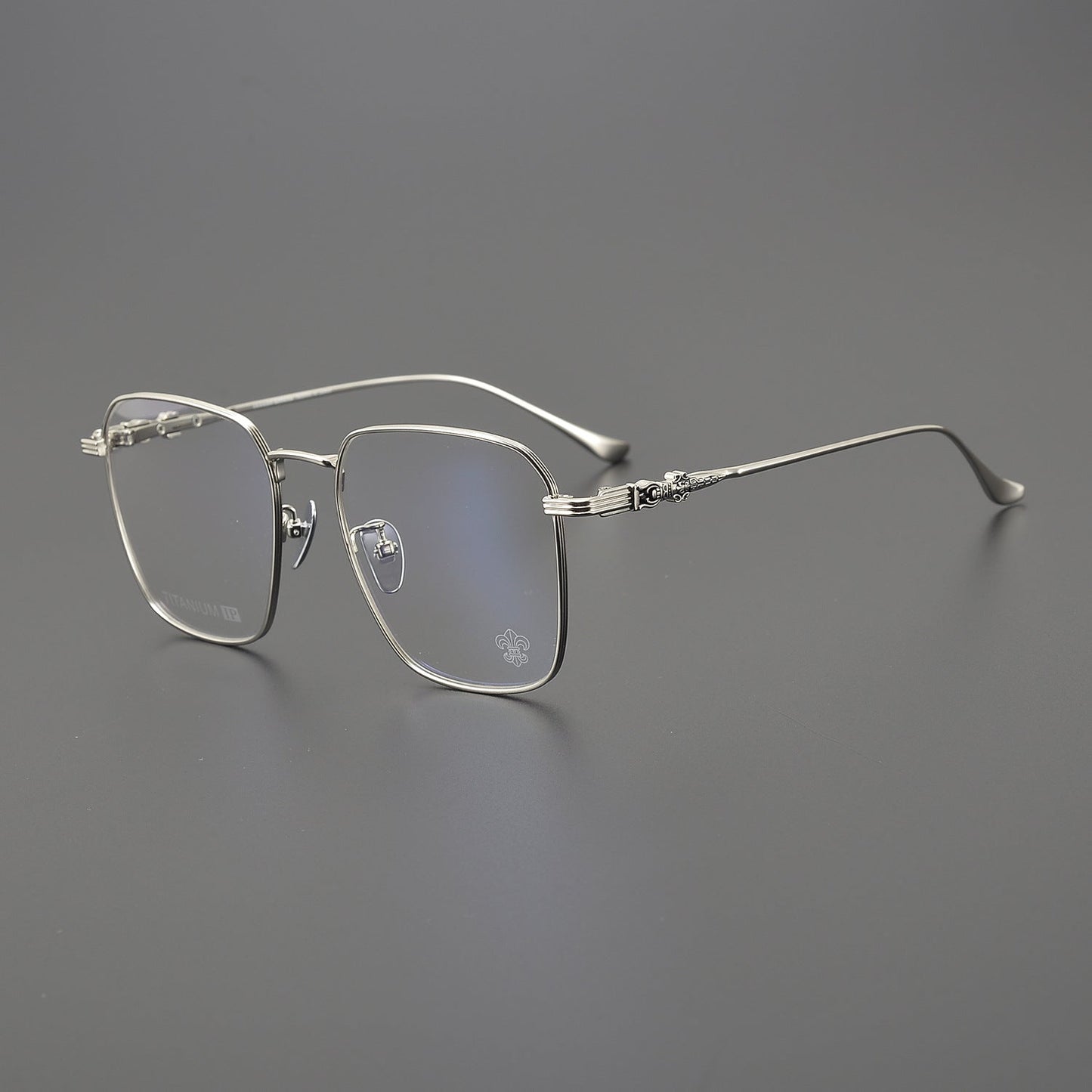 CHH Chrome Hearts Glasses Versatile Titanium Frame Ultra Light Box Glasses Frame