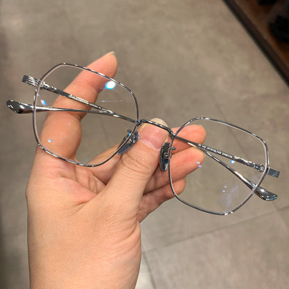 CHH Chrome Hearts Glasses Ultra Light Retro Simple Myopia Glasses Frame