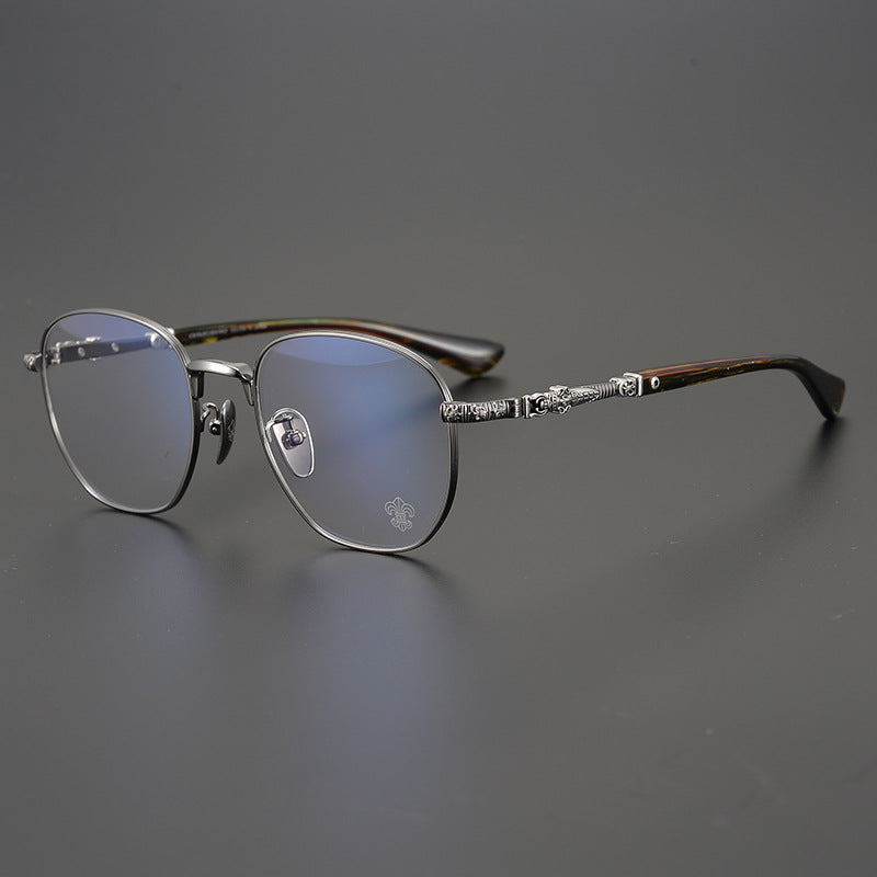 CHH Chrome Hearts Glasses Japanese handmade retro square myopia glasses frame