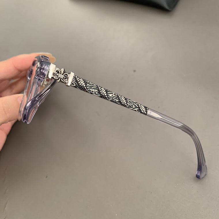 CHH Chrome Hearts Glasses Vintage Pure Titanium Square Myopia Glasses Frame