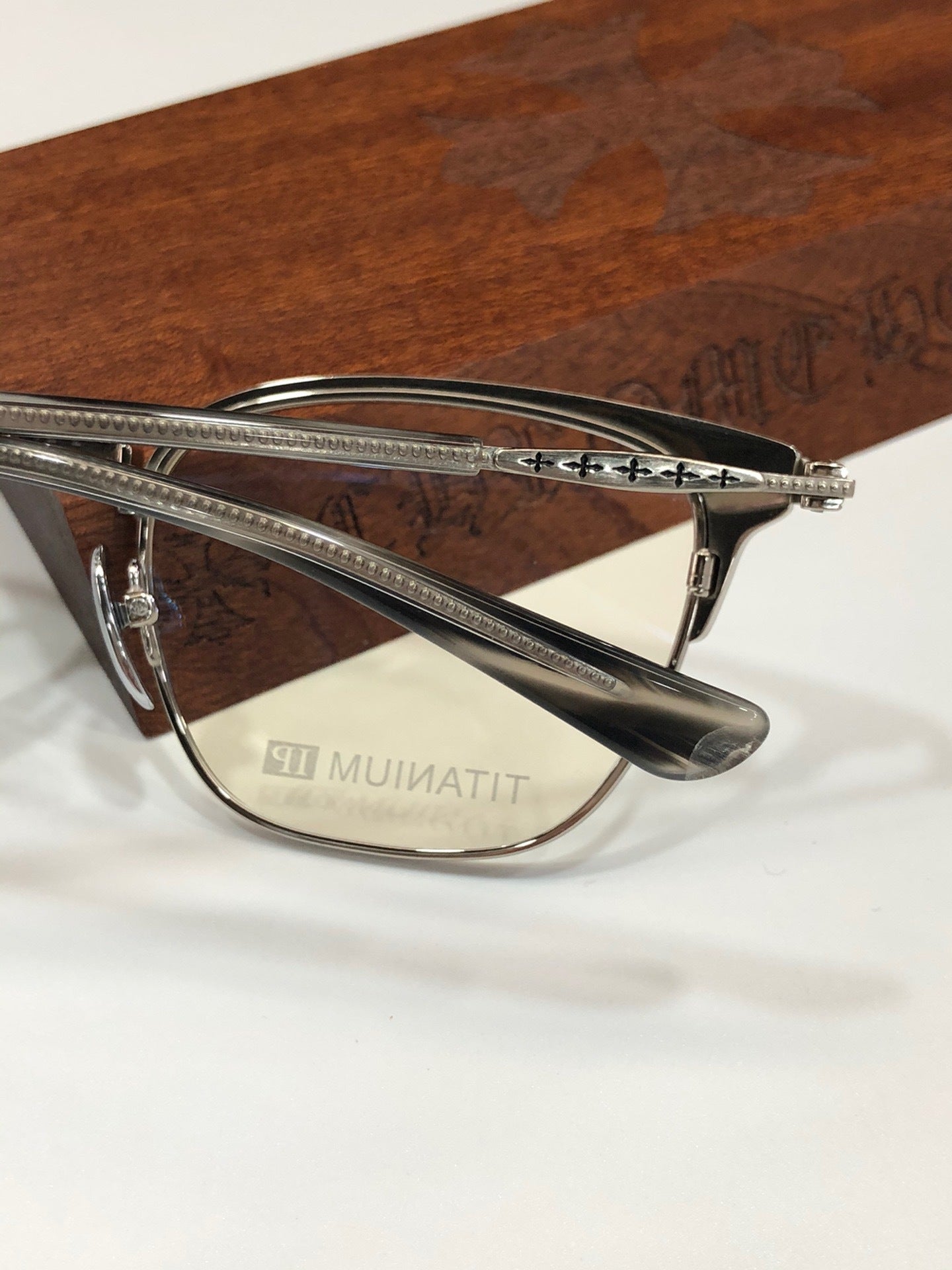 CHH Chrome Hearts Glasses Vintage Exquisite Titanium Myopia Glasses Frames