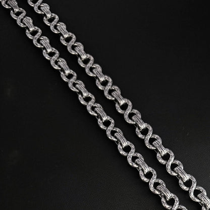 Chrome Hearts Retro Eternal Vine 8-shaped Necklace