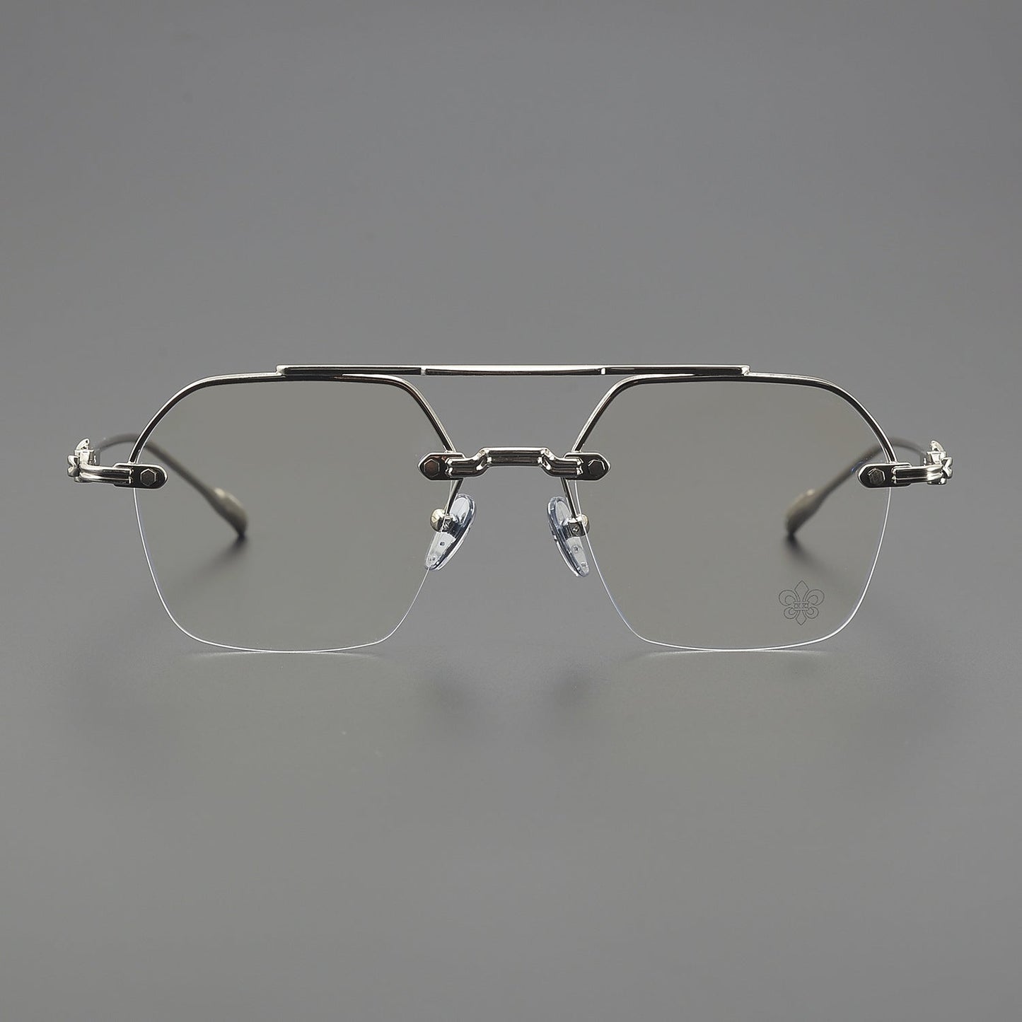 CHH Chrome Hearts Glasses Vintage gold rimless myopia frames