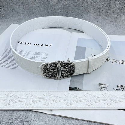 Chh Chrome Heart Belt Sacred Sword Cross Belt