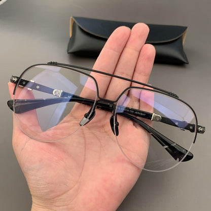 CHH Chrome Hearts Glasses Silver Glasses Frame