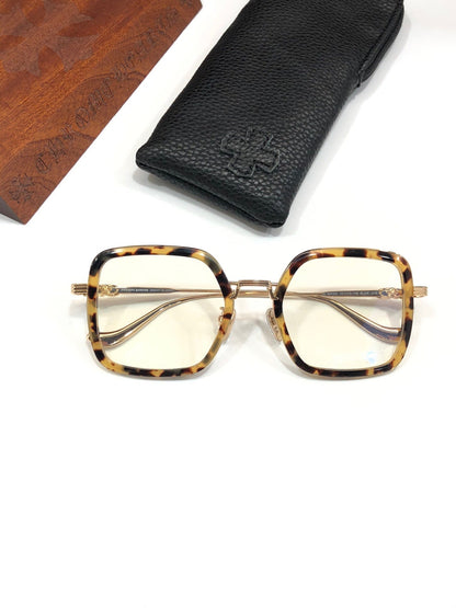 CHH Chrome Hearts Glasses Stylish and simple large frame glasses frame