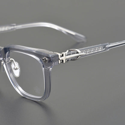 CHH Chrome Hearts Glasses Square Frame Titanium Frame Myopia Glasses Frame
