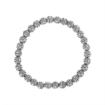 Chrome Hearts Cross Ball Flower Ball Bracelet
