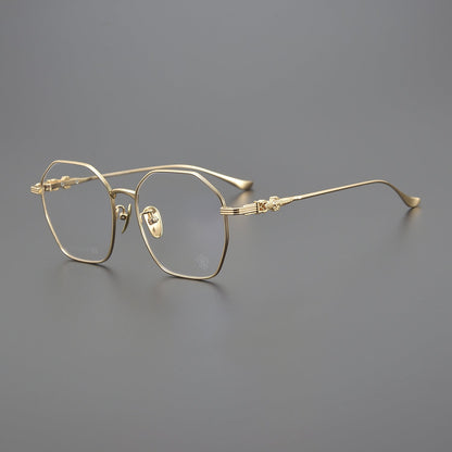CHH Chrome Hearts Glasses Versatile Titanium Frame Ultra Light Glasses Frame
