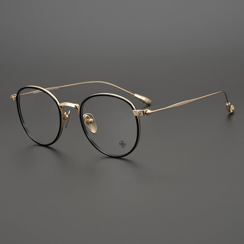 CHH Chrome Hearts Glasses Light Luxury Pure Titanium Glasses Frame