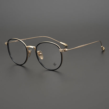 CHH Chrome Hearts Glasses Light Luxury Pure Titanium Glasses Frame