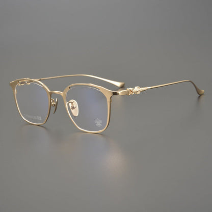 CHH Chrome Hearts Glasses Pure Titanium Ultra Light Irregular Glasses Frames