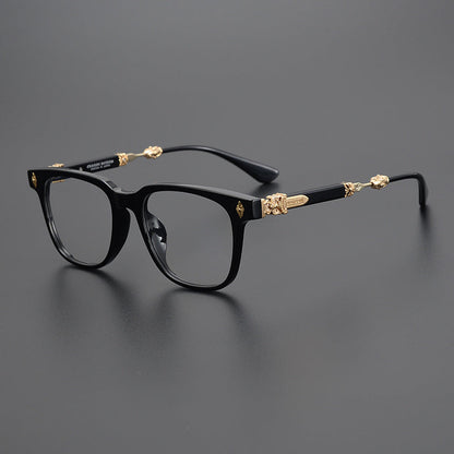 CHH Chrome Hearts Glasses vintage plate literary glasses frame big face