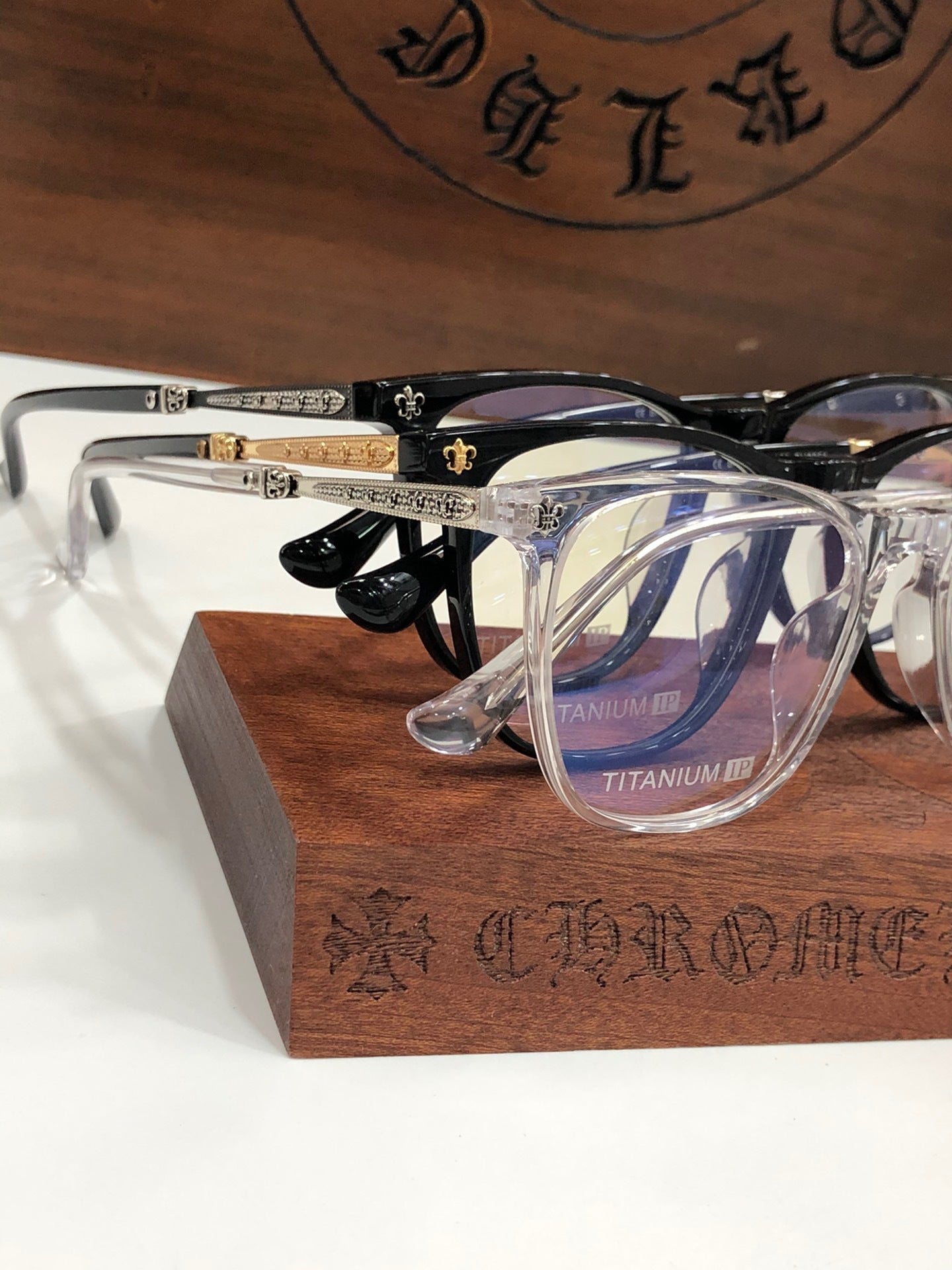CHH Chrome Hearts Glasses Stylish Simple Titanium Glasses Frames