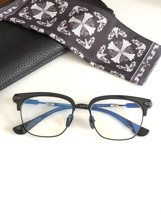 CHH Chrome Hearts Glasses Light Luxury Classic Vintage Full Frame Glasses Frame
