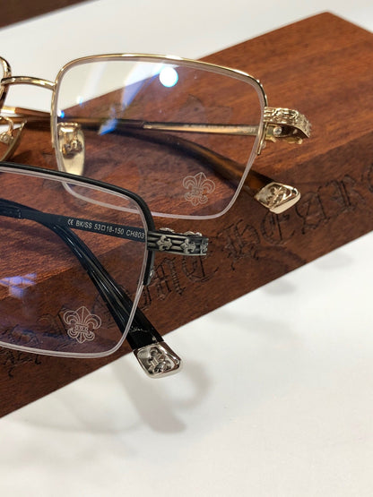 CHH Chrome Hearts Glasses Simple and exquisite frameless business titanium myopia glasses frame