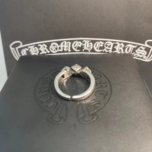 Chrome Hearts open dice rings