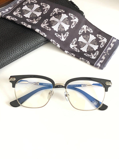 CHH Chrome Hearts Glasses Light Luxury Classic Vintage Full Frame Glasses Frame