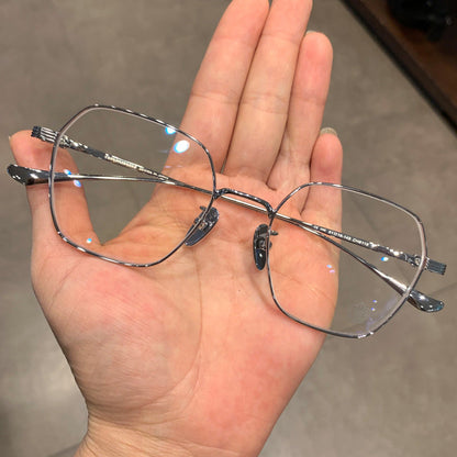 CHH Chrome Hearts Glasses Ultra Light Retro Simple Myopia Glasses Frame