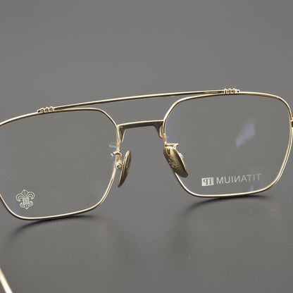 CHH Chrome Hearts Glasses Toad Mirror Double Beam Full Frame Glasses Frame