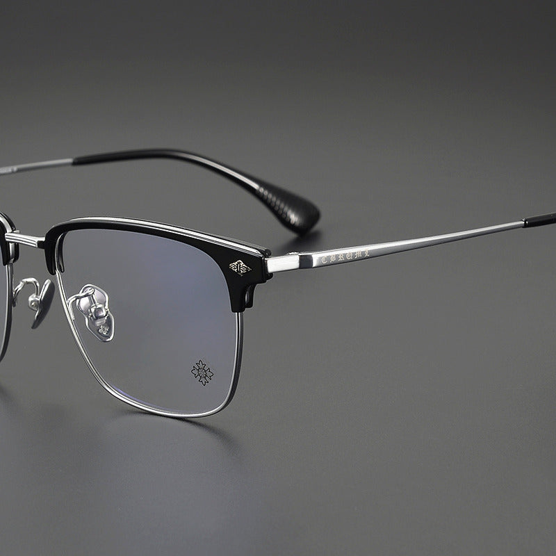 CHH Chrome Hearts Glasses Pure Titanium Ultra Light Square Sven Glasses Frame