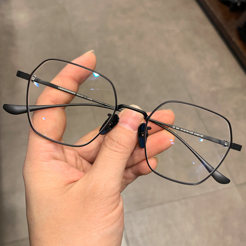 CHH Chrome Hearts Glasses Ultra Light Retro Simple Myopia Glasses Frame