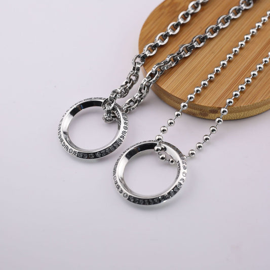 Chrome Hearts fashionable and creative ring pendant