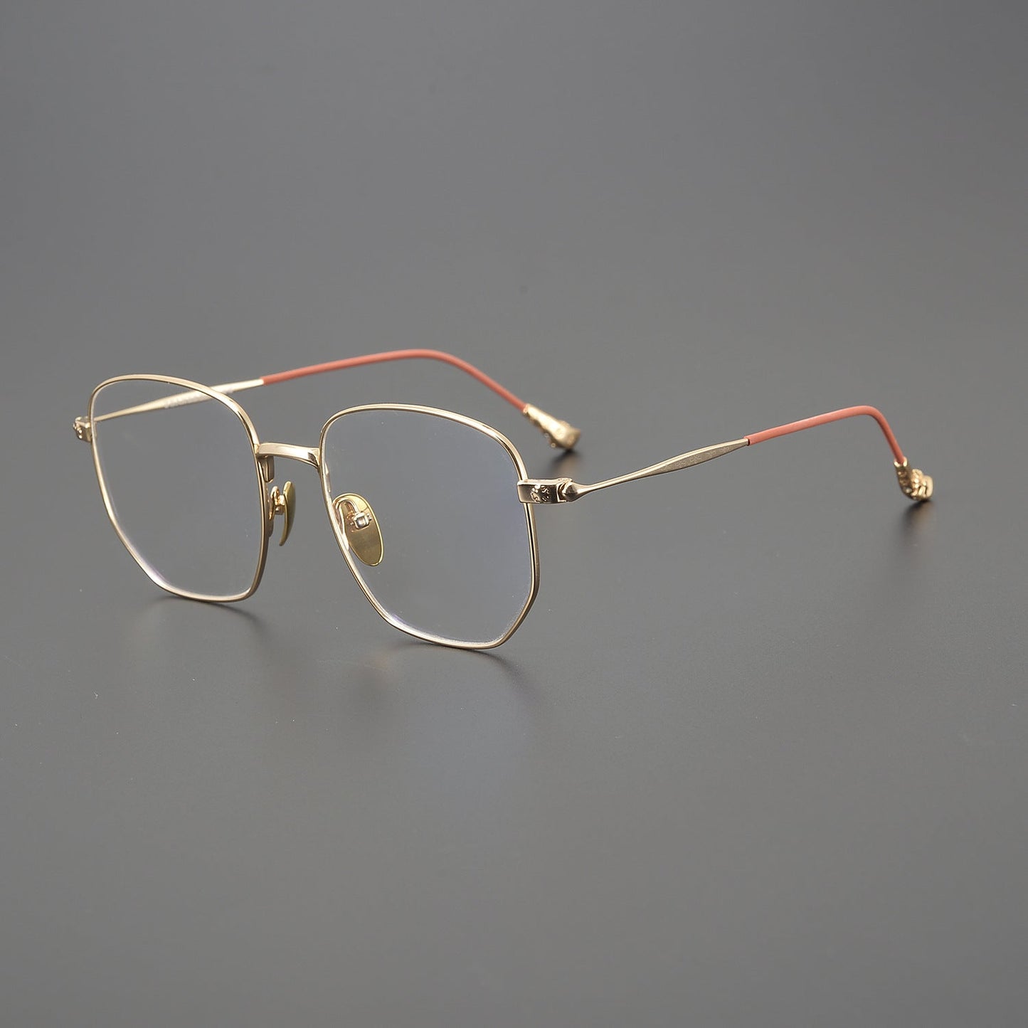 CHH Chrome Hearts Glasses Ultra Light Pure Titanium Silver Fashion Glasses Frame