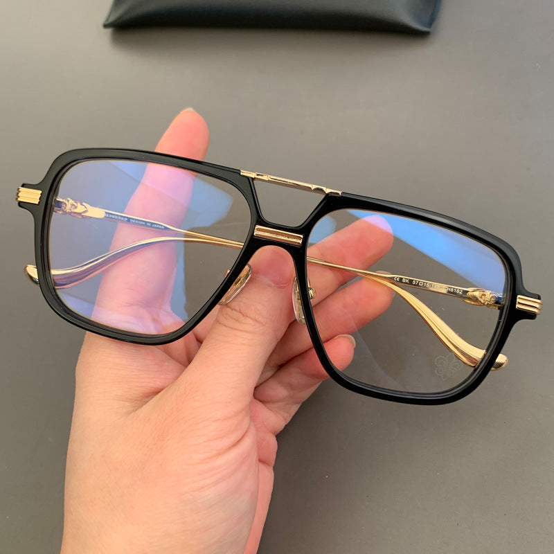 CHH Chrome Hearts Glasses Toad Mirror Plate Vintage Myopia Glasses Frame