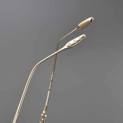 CHH Chrome Hearts Glasses Versatile Vintage Ultra Light Titanium Frame Myopia Frame