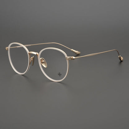 CHH Chrome Hearts Glasses Light Luxury Pure Titanium Glasses Frame