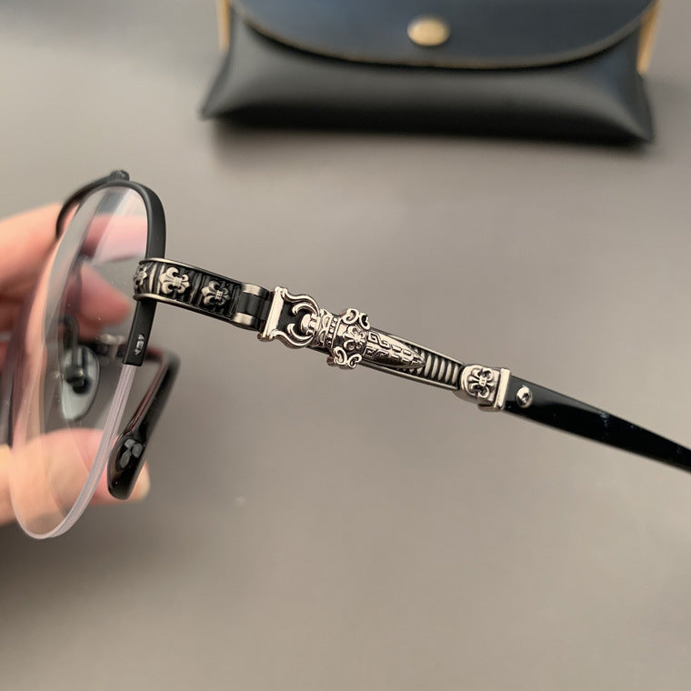 CHH Chrome Hearts Glasses Silver Glasses Frame