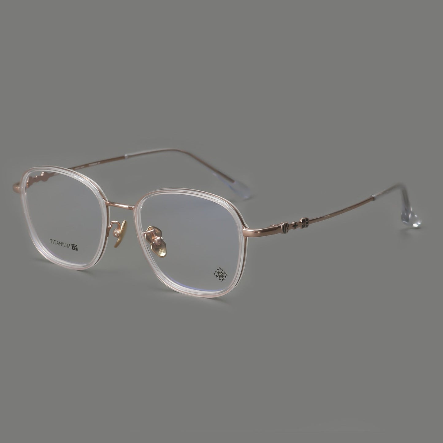 CHH Chrome Hearts Glasses Ultra Light Pure Titanium Handmade Japanese Glasses Frame