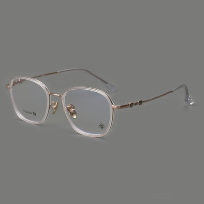 CHH Chrome Hearts Glasses Ultra Light Pure Titanium Handmade Japanese Glasses Frame