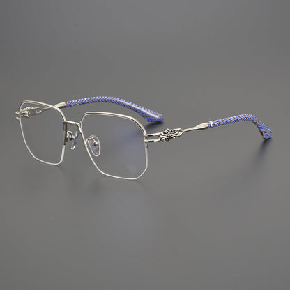 CHH Chrome Hearts Glasses Versatile Titanium Frame Ultra Light Glasses Frame