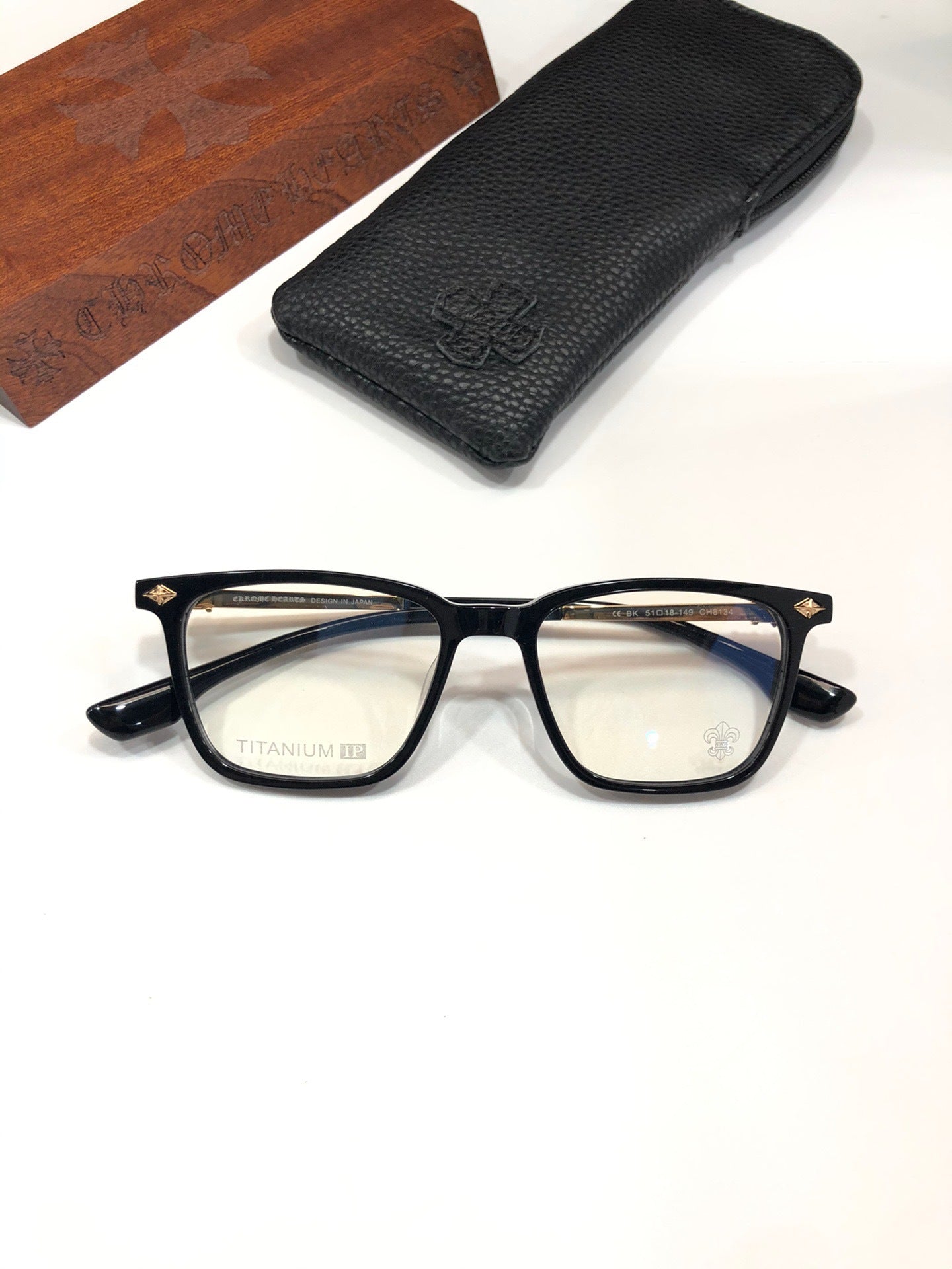 CHH Chrome Hearts Glasses Stylish Fresh Titanium Glasses Frames