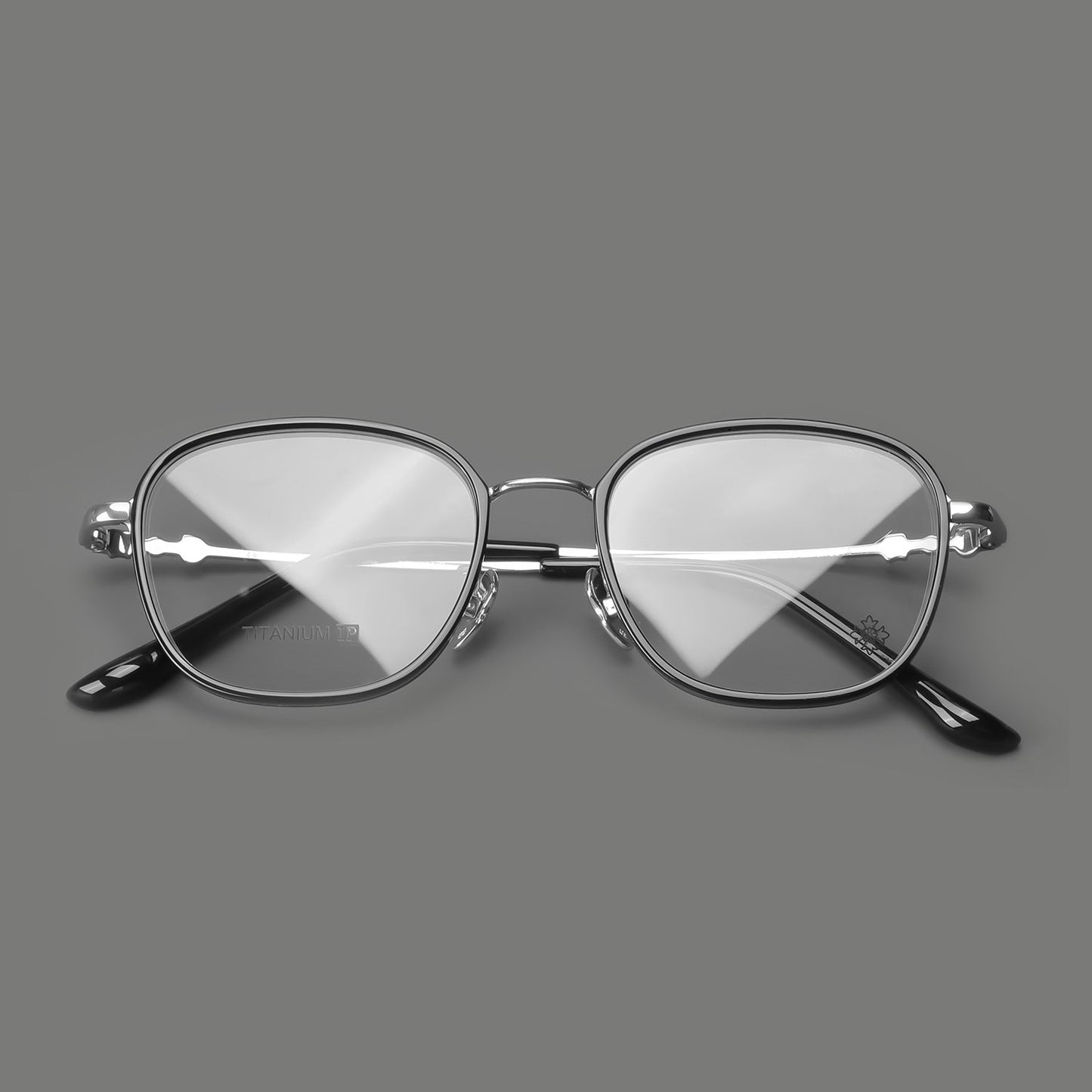 CHH Chrome Hearts Glasses Ultra Light Pure Titanium Handmade Japanese Glasses Frame