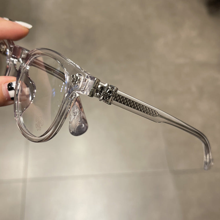 CHH Chrome Hearts Glasses Vintage Fashion Plain Myopia Glasses Frame
