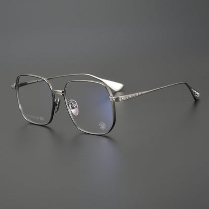 CHH Chrome Hearts Glasses Versatile pure titanium ultra-light myopia glasses frame