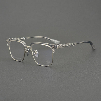 CHH Chrome Hearts Glasses Versatile Vintage Square Frame Myopia Glasses Frame