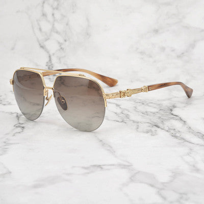 CHH Chrome Hearts Glasses Versatile Large Frame Pure Titanium Myopia Glasses Frame