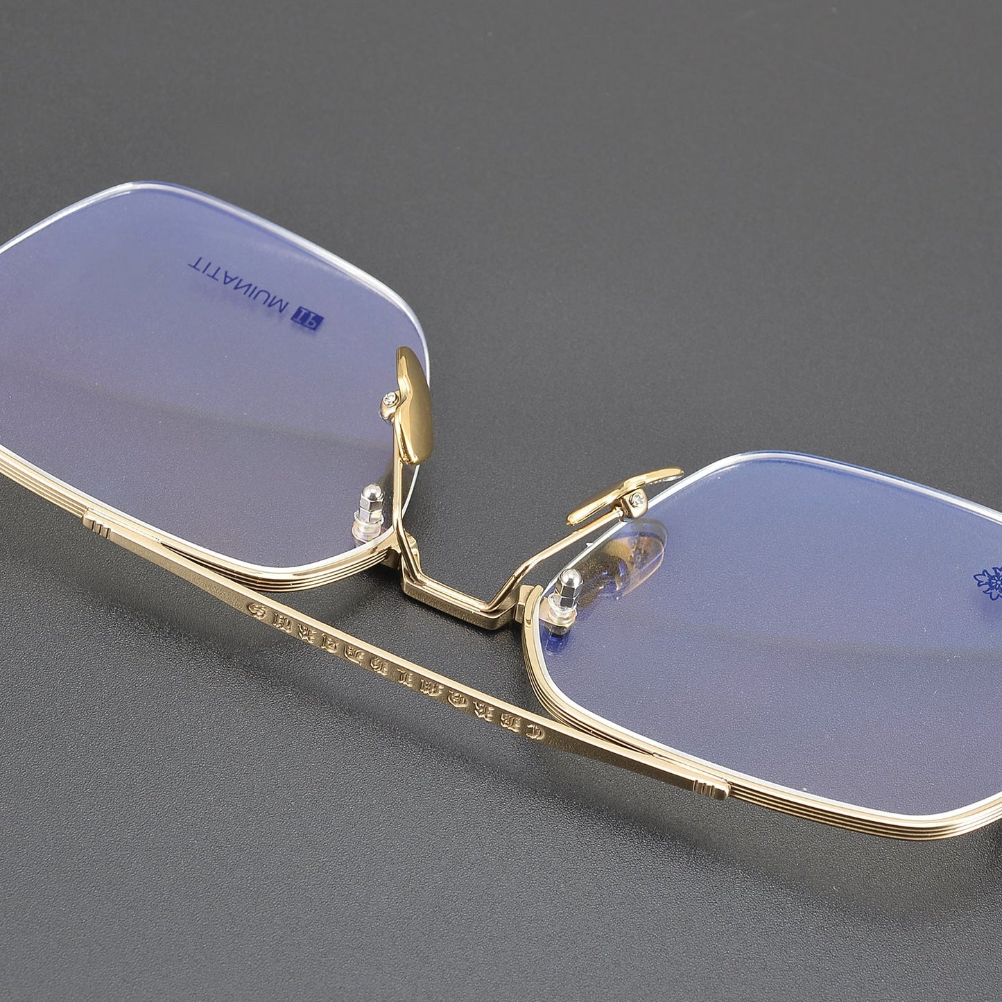 CHH Chrome Hearts Glasses Versatile Vintage Ultra Light Titanium Frame Myopia Frame