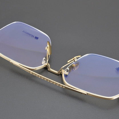CHH Chrome Hearts Glasses Versatile Vintage Ultra Light Titanium Frame Myopia Frame