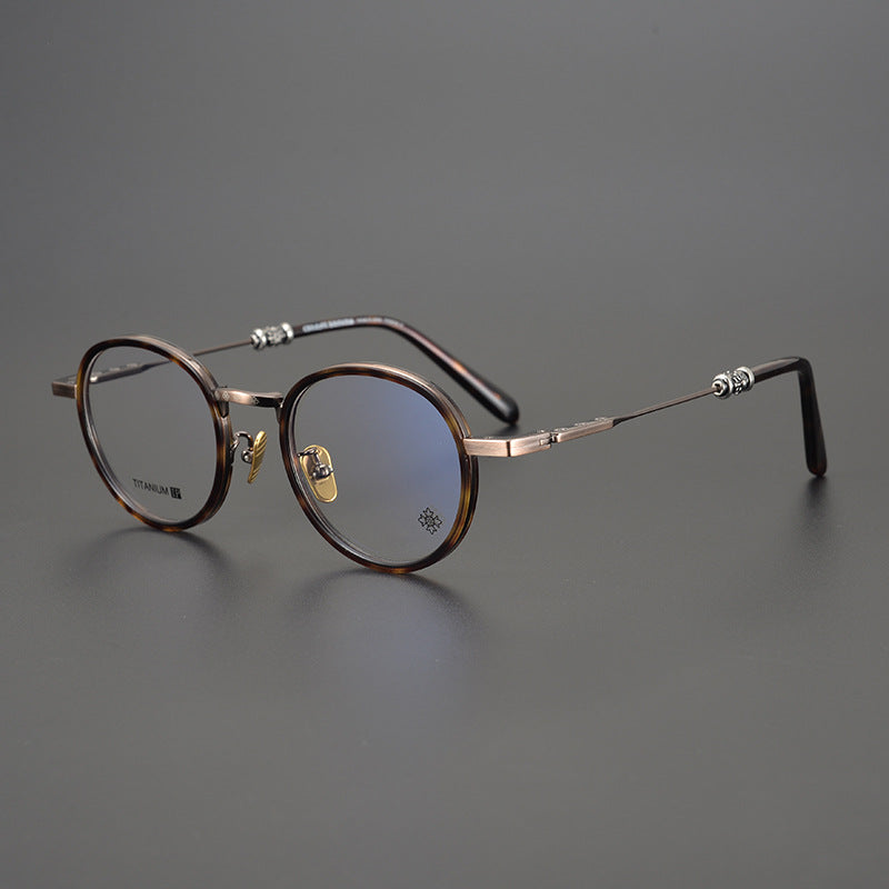 CHH Chrome Hearts Glasses Pure Titanium Retro Mirror Myopia Frame