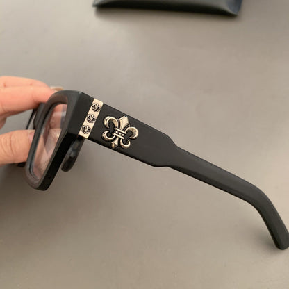 CHH Chrome Hearts Glasses thick frame plain myopia glasses frame