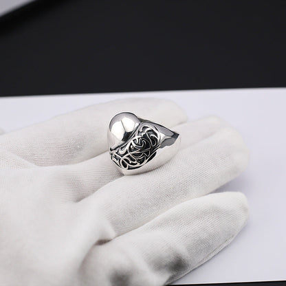 Chrome Hearts Peach Heart Vine Heart Shaped Ring