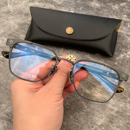 CHH Chrome Hearts Glasses Pure Titanium Ultra Light Business Glasses Frame
