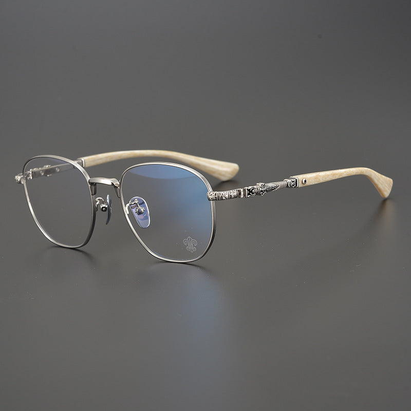 CHH Chrome Hearts Glasses Versatile Engraved Myopia Glasses Frame