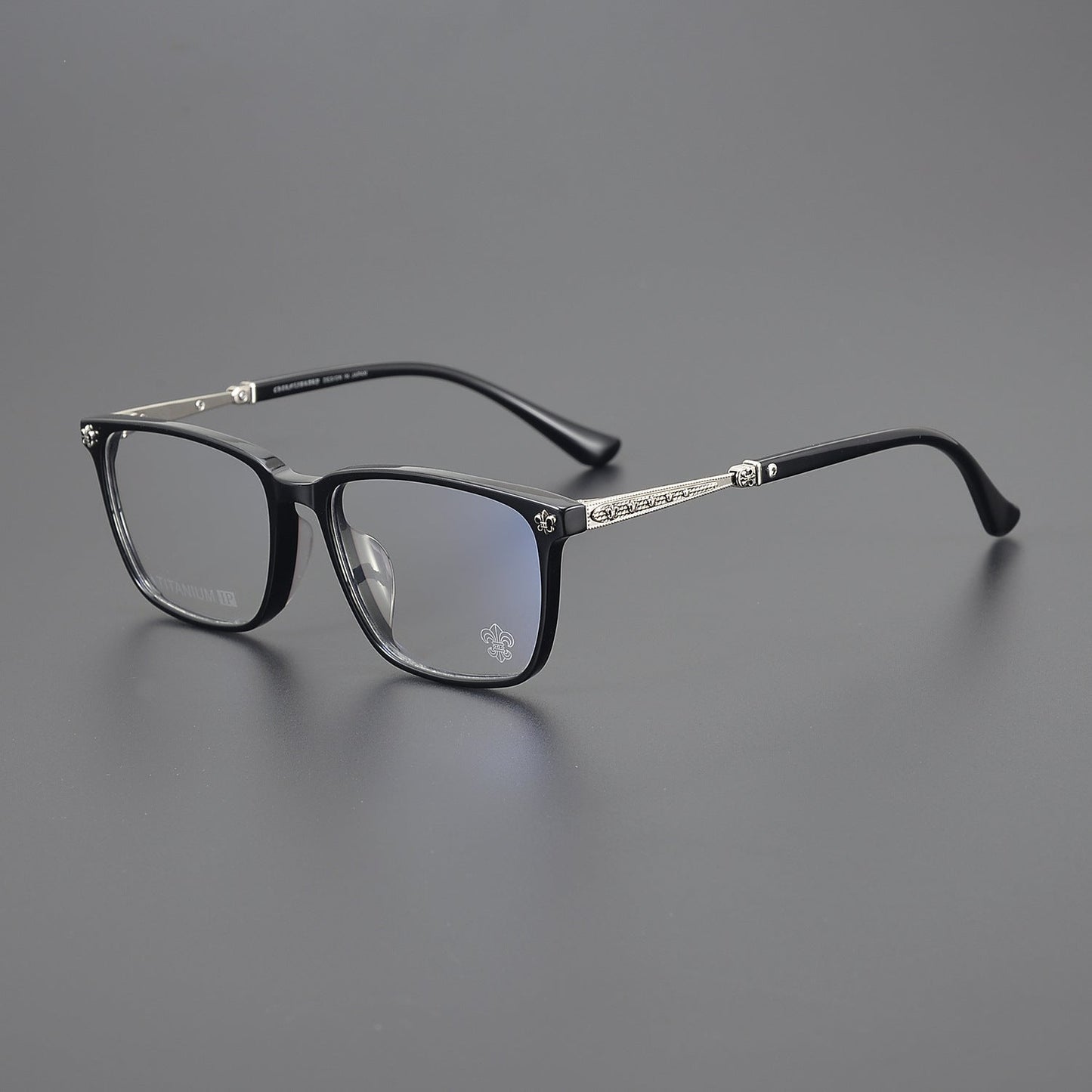 CHH Chrome Hearts Glasses Japanese handmade exquisite retro big face myopia glasses frame