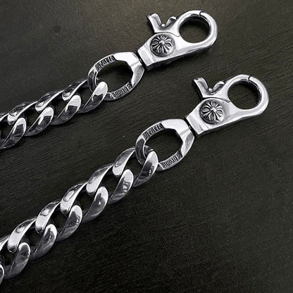 Chrome Hearts 925 Silver Cuban Bold Chain